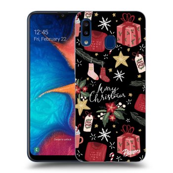 Hülle für Samsung Galaxy A20e A202F - Christmas