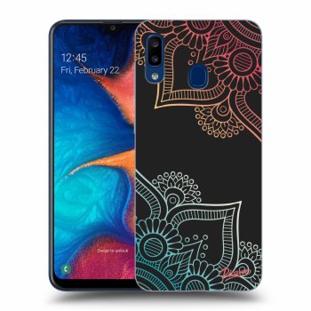 Hülle für Samsung Galaxy A20e A202F - Flowers pattern