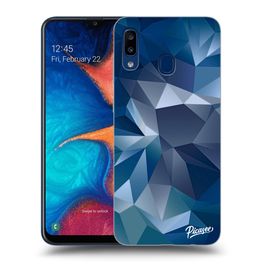 Picasee Samsung Galaxy A20e A202F Hülle - Transparentes Silikon - Wallpaper