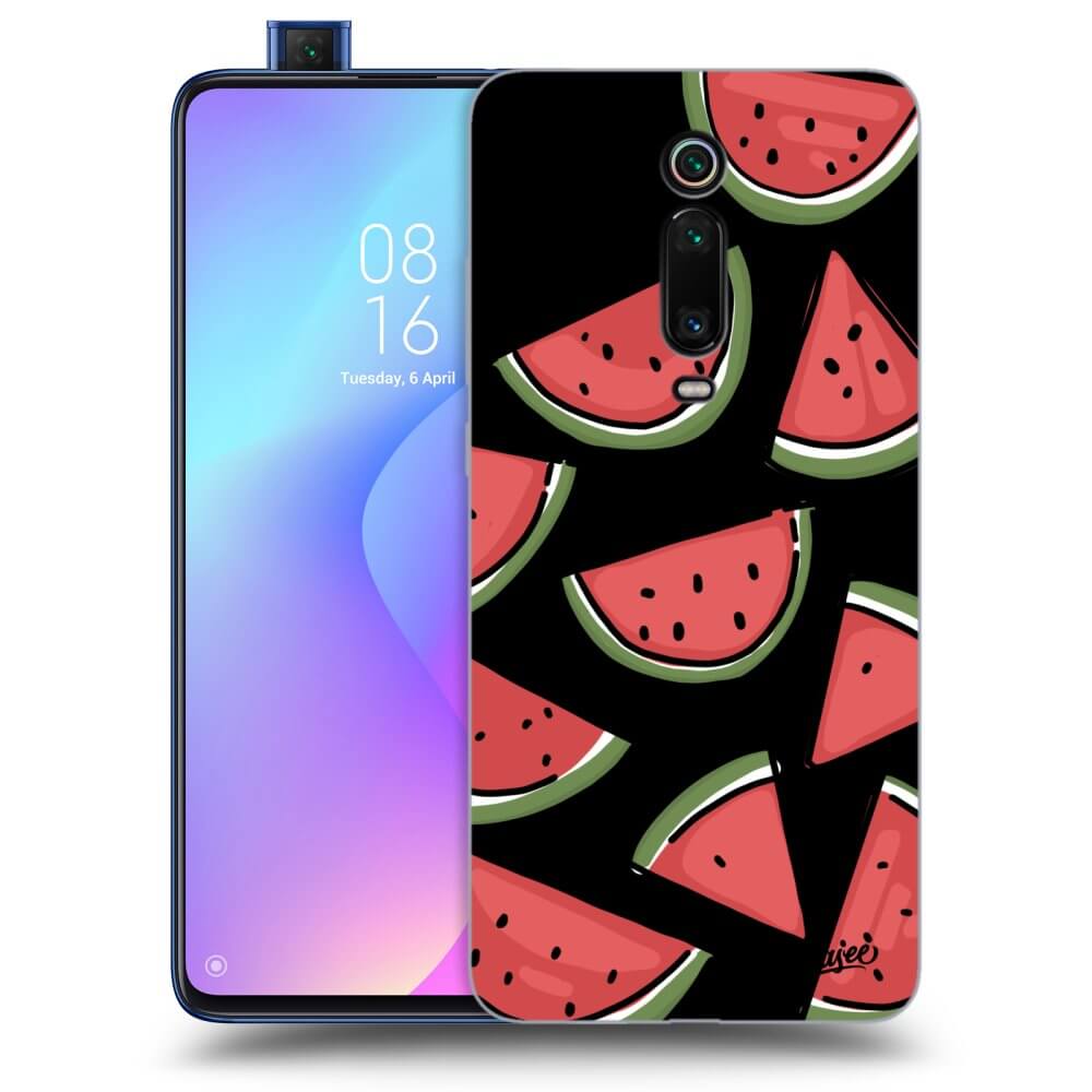 Picasee Xiaomi Mi 9T (Pro) Hülle - Schwarzes Silikon - Melone