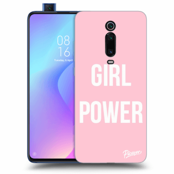Picasee Xiaomi Mi 9T (Pro) Hülle - Schwarzes Silikon - Girl power