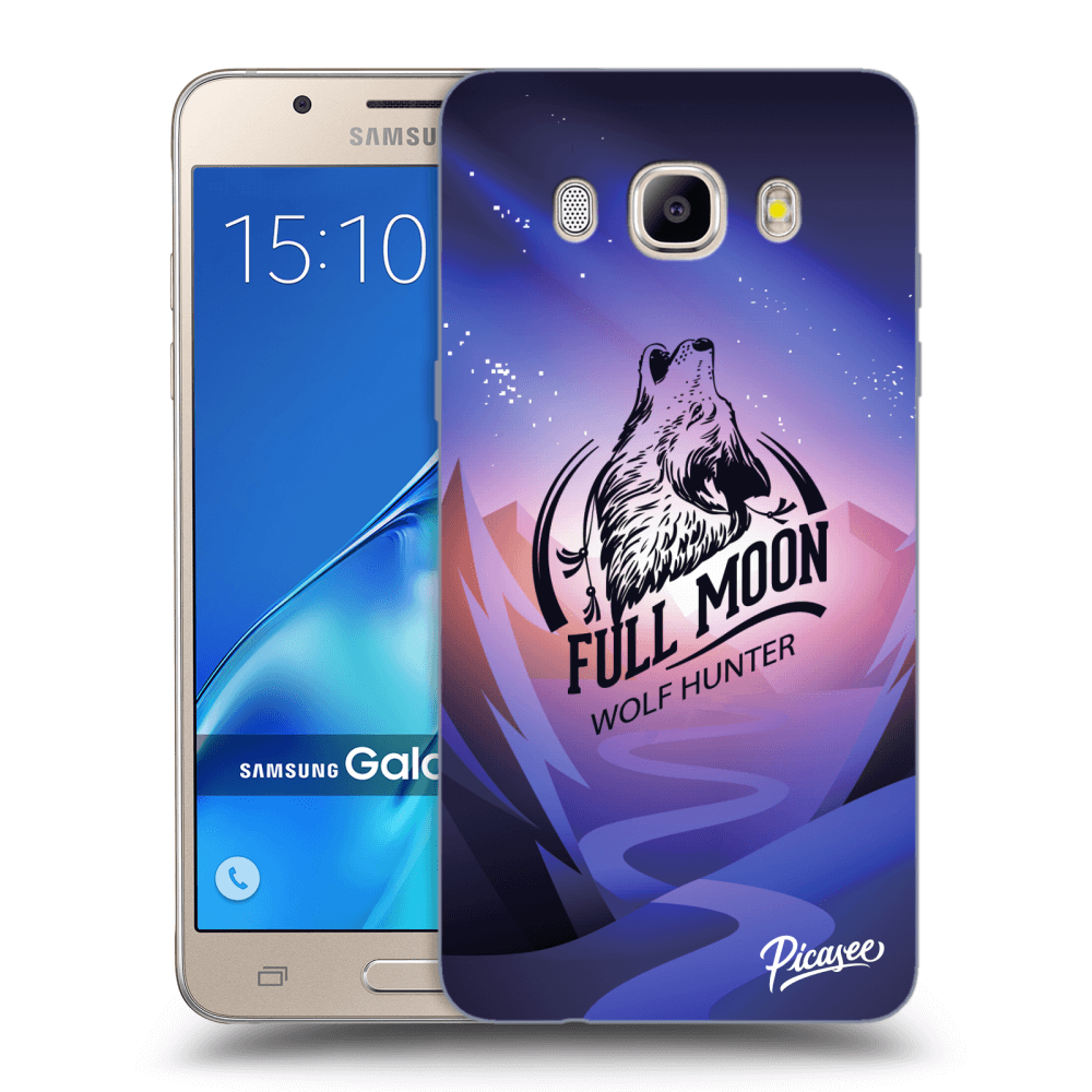 Picasee Samsung Galaxy J5 2016 J510F Hülle - Transparentes Silikon - Wolf