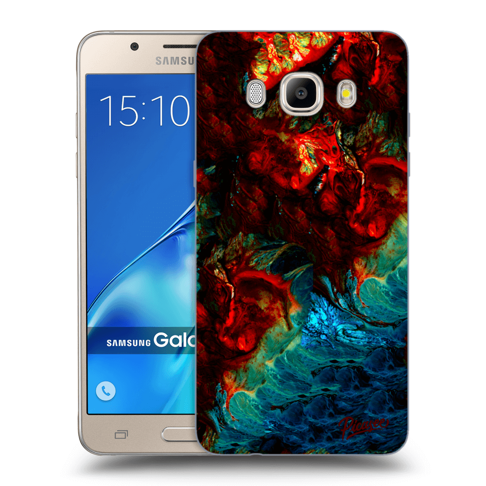 Picasee Samsung Galaxy J5 2016 J510F Hülle - Transparentes Silikon - Universe