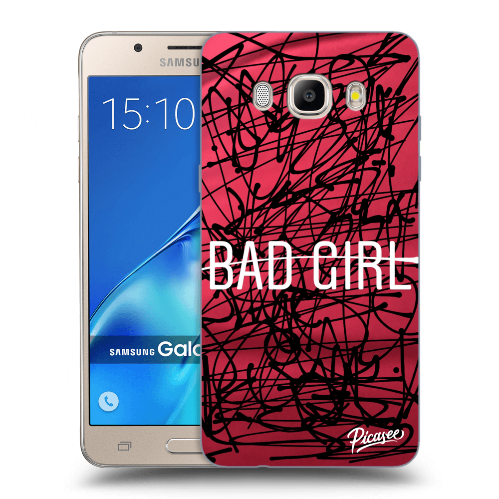 Picasee Samsung Galaxy J5 2016 J510F Hülle - Transparentes Silikon - Bad girl