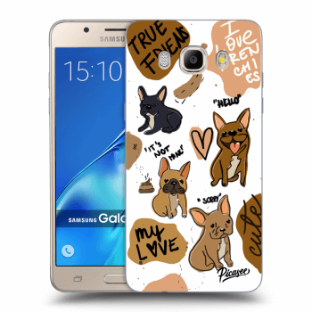 Picasee Samsung Galaxy J5 2016 J510F Hülle - Transparentes Silikon - Frenchies