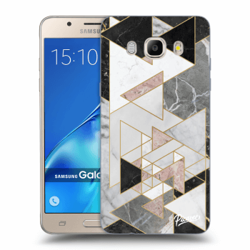 Picasee Samsung Galaxy J5 2016 J510F Hülle - Transparentes Silikon - Light geometry