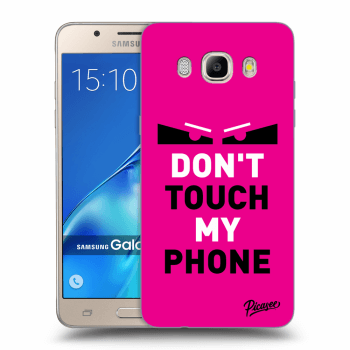 Hülle für Samsung Galaxy J5 2016 J510F - Shadow Eye - Pink