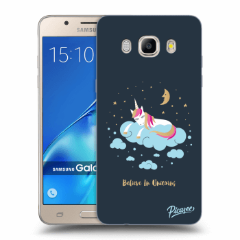 Picasee Samsung Galaxy J5 2016 J510F Hülle - Transparentes Silikon - Believe In Unicorns