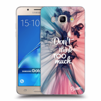 Picasee Samsung Galaxy J5 2016 J510F Hülle - Transparentes Silikon - Don't think TOO much