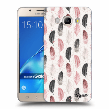 Picasee Samsung Galaxy J5 2016 J510F Hülle - Transparentes Silikon - Feather 2