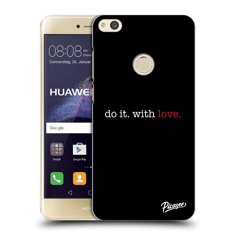 Picasee Huawei P9 Lite 2017 Hülle - Transparentes Silikon - Do it. With love.