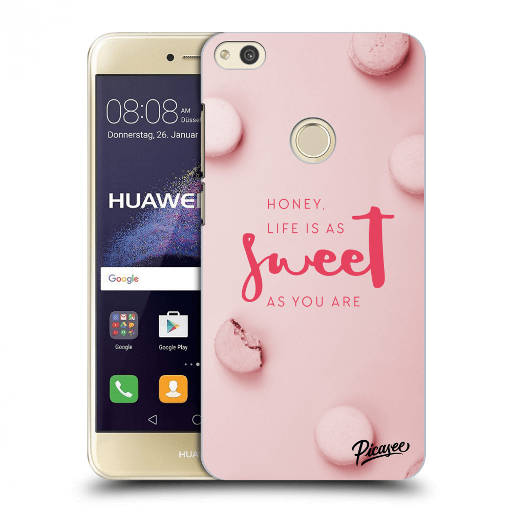 Picasee Huawei P9 Lite 2017 Hülle - Transparentes Silikon - Life is as sweet as you are