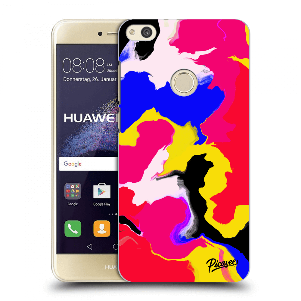 Picasee Huawei P9 Lite 2017 Hülle - Transparentes Silikon - Watercolor