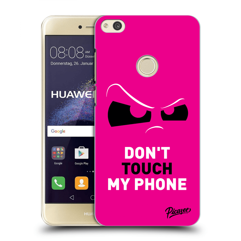 Picasee Huawei P9 Lite 2017 Hülle - Transparentes Silikon - Cloudy Eye - Pink