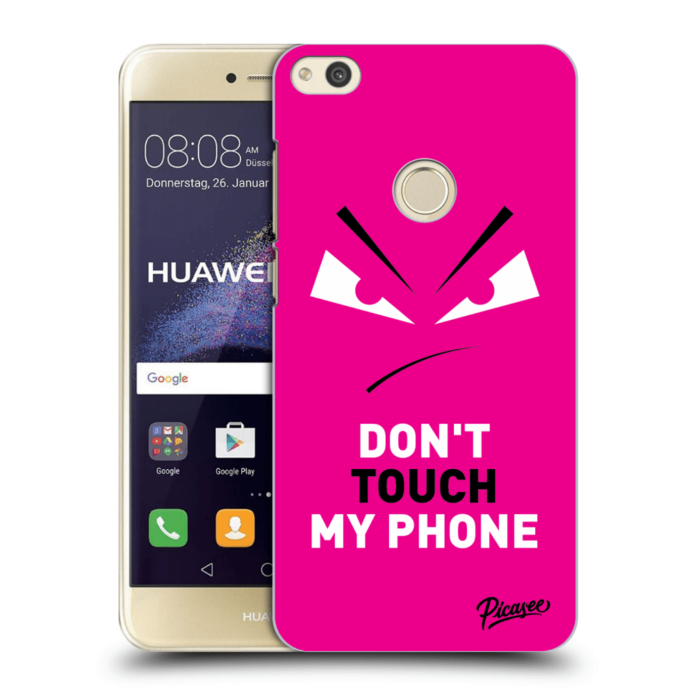 Picasee Huawei P9 Lite 2017 Hülle - Transparentes Silikon - Evil Eye - Pink