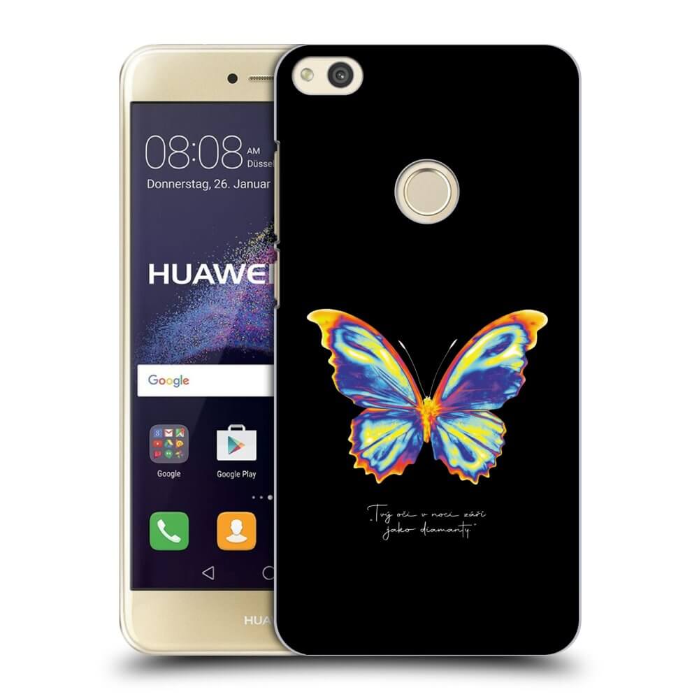 Picasee Huawei P9 Lite 2017 Hülle - Transparentes Silikon - Diamanty Black