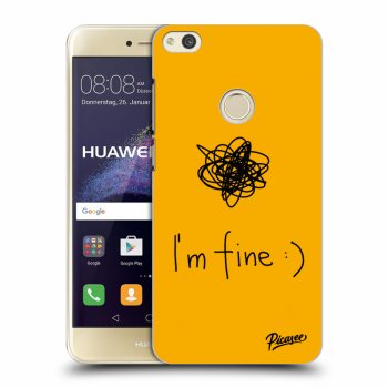 Picasee Huawei P9 Lite 2017 Hülle - Transparentes Silikon - I am fine