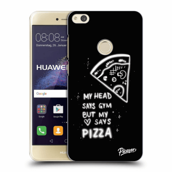 Picasee Huawei P9 Lite 2017 Hülle - Transparentes Silikon - Pizza