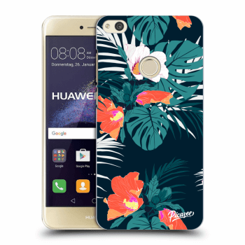 Picasee Huawei P9 Lite 2017 Hülle - Transparentes Silikon - Monstera Color
