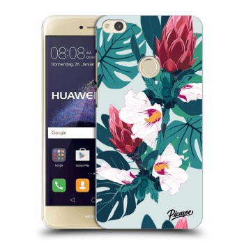 Picasee Huawei P9 Lite 2017 Hülle - Transparentes Silikon - Rhododendron