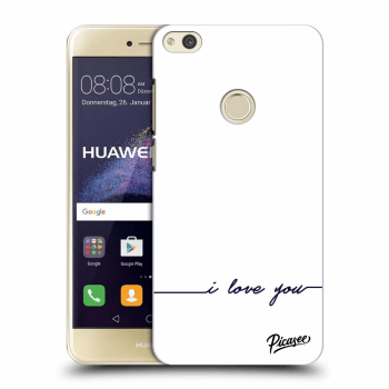 Picasee Huawei P9 Lite 2017 Hülle - Transparentes Silikon - I love you