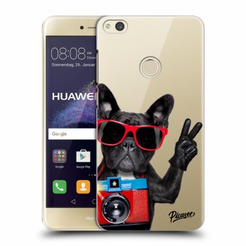 Picasee Huawei P9 Lite 2017 Hülle - Transparentes Silikon - French Bulldog