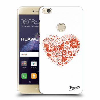 Picasee Huawei P9 Lite 2017 Hülle - Transparentes Silikon - Big heart
