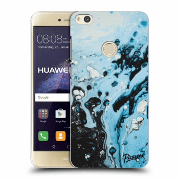 Picasee Huawei P9 Lite 2017 Hülle - Transparentes Silikon - Organic blue