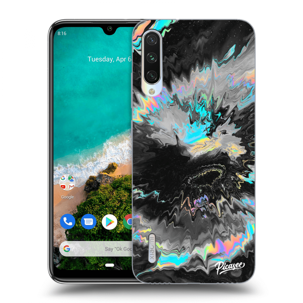 Picasee Xiaomi Mi A3 Hülle - Schwarzes Silikon - Magnetic