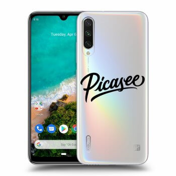 Picasee Xiaomi Mi A3 Hülle - Transparentes Silikon - Picasee - black