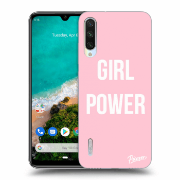 Picasee Xiaomi Mi A3 Hülle - Transparentes Silikon - Girl power