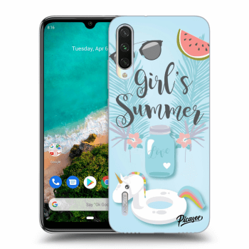 Picasee Xiaomi Mi A3 Hülle - Transparentes Silikon - Girls Summer