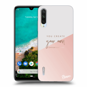 Picasee Xiaomi Mi A3 Hülle - Transparentes Silikon - You create your own opportunities