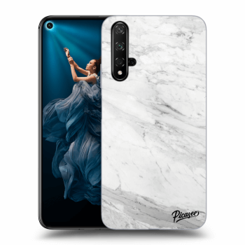Hülle für Honor 20 - White marble