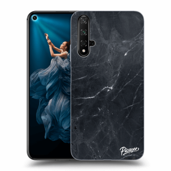 Hülle für Honor 20 - Black marble
