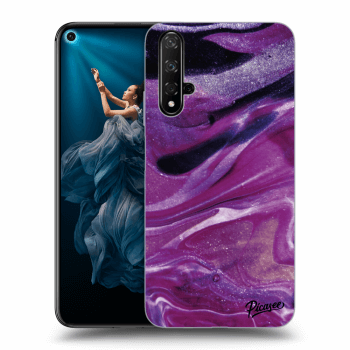 Hülle für Honor 20 - Purple glitter