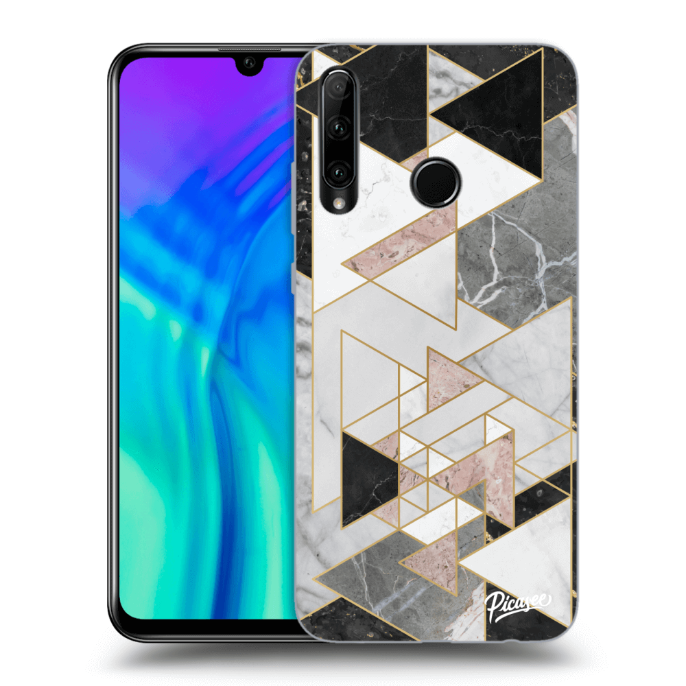 Picasee ULTIMATE CASE für Honor 20 Lite - Light geometry