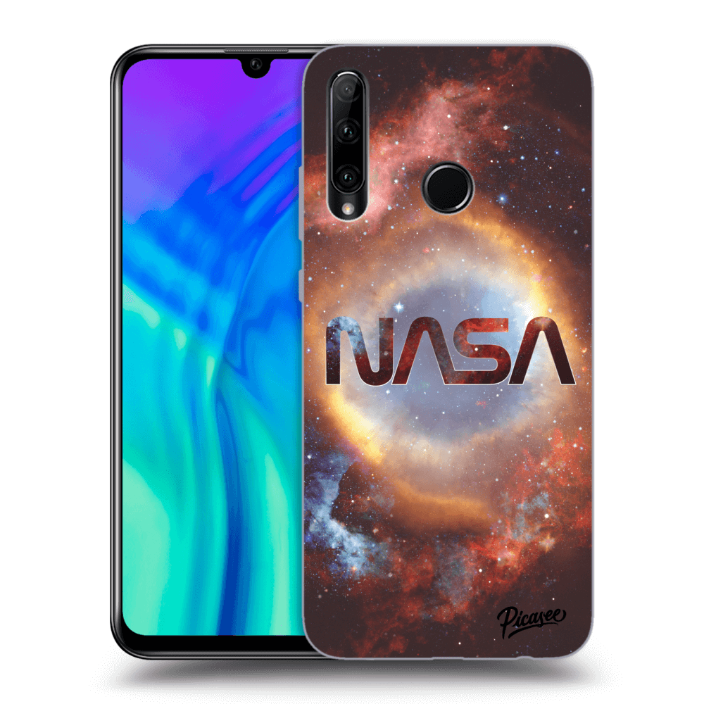 Picasee Honor 20 Lite Hülle - Transparentes Silikon - Nebula