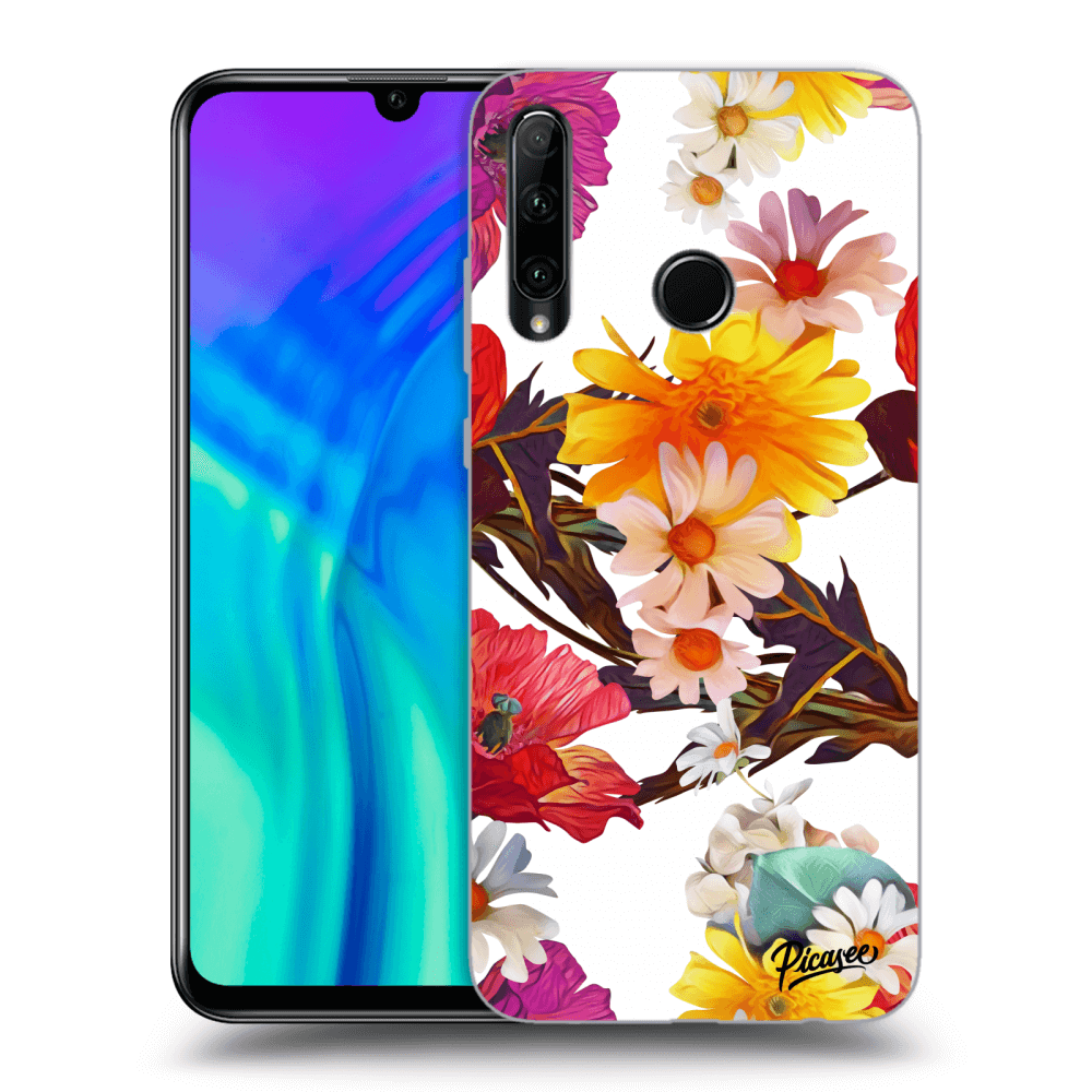 Picasee Honor 20 Lite Hülle - Transparentes Silikon - Meadow