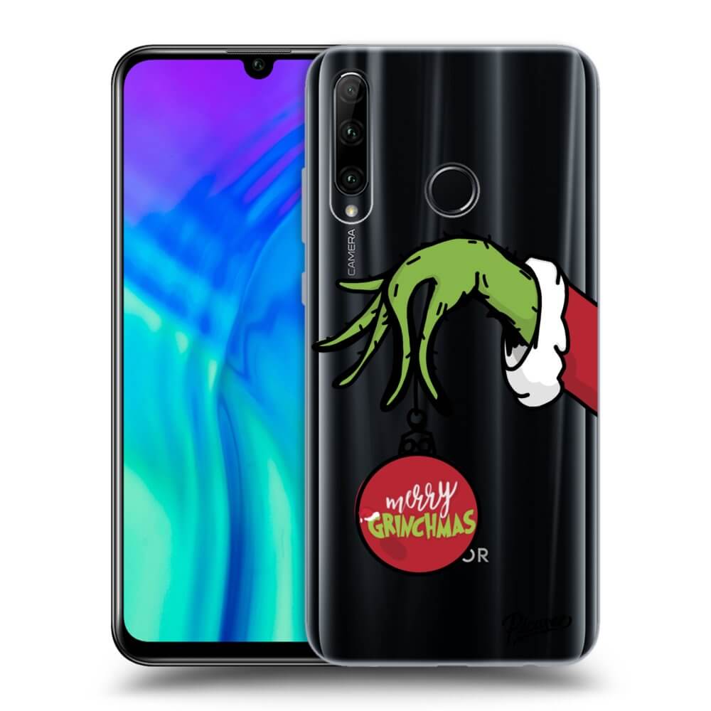 Picasee Honor 20 Lite Hülle - Transparentes Silikon - Grinch