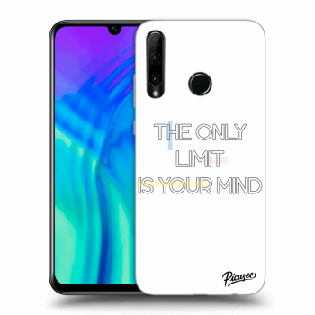 Picasee Honor 20 Lite Hülle - Transparentes Silikon - The only limit is your mind
