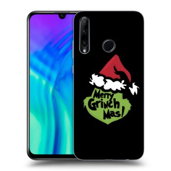 Picasee Honor 20 Lite Hülle - Schwarzes Silikon - Grinch 2