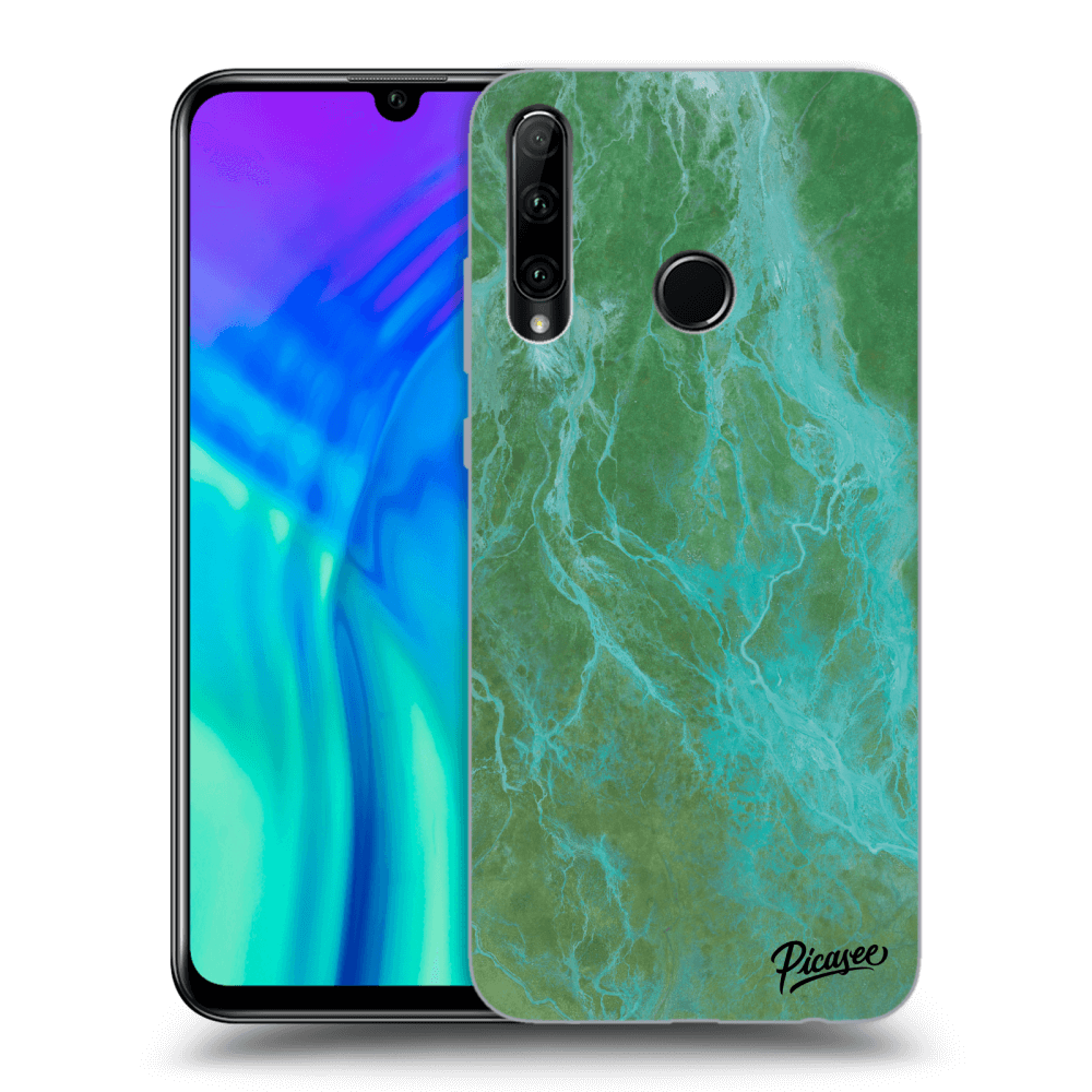 Picasee ULTIMATE CASE für Honor 20 Lite - Green marble