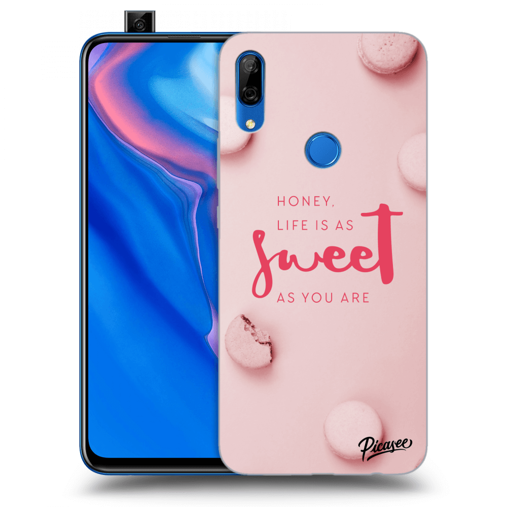 Picasee Huawei P Smart Z Hülle - Transparentes Silikon - Life is as sweet as you are