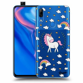 Hülle für Huawei P Smart Z - Einhorn Sternenhimmel