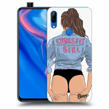Picasee Huawei P Smart Z Hülle - Transparentes Silikon - Crossfit girl - nickynellow