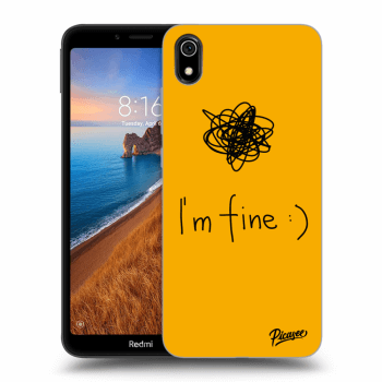 Picasee Xiaomi Redmi 7A Hülle - Transparentes Silikon - I am fine