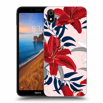 Hülle für Xiaomi Redmi 7A - Red Lily