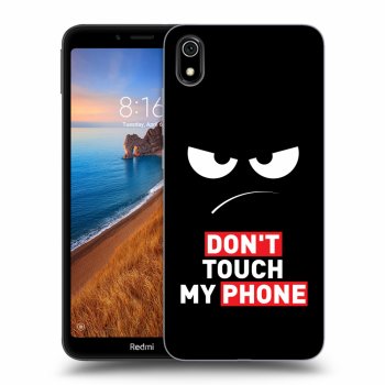 Hülle für Xiaomi Redmi 7A - Angry Eyes - Transparent