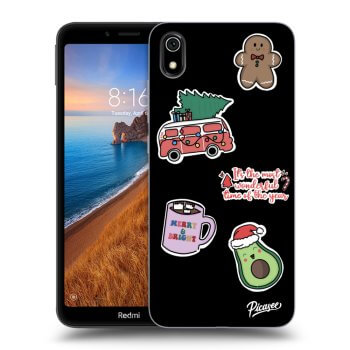 Hülle für Xiaomi Redmi 7A - Christmas Stickers